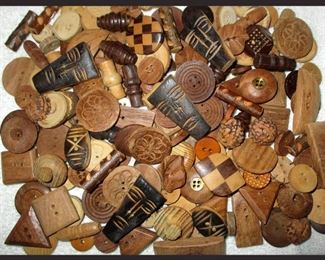 Loads of Cool Wooden Buttons
