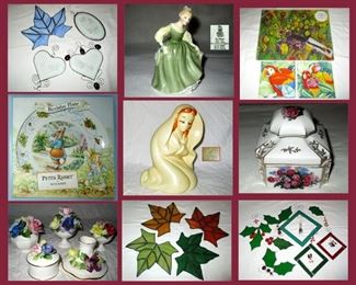 Stained Glass, Royal Doulton, Staffordshire, Hull Wedgwood and More