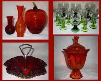 Small Sample of the Large Amount of Pretty Glass Available 