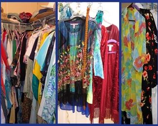 Loads of Beautiful Clothes; Mostly Large and Plus Sizes 