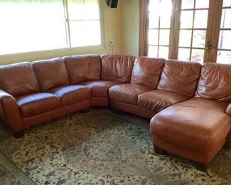 Sectional Leather Couch