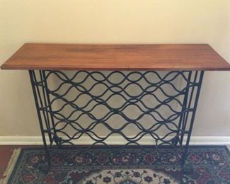 Wine Rack with Top Shelf