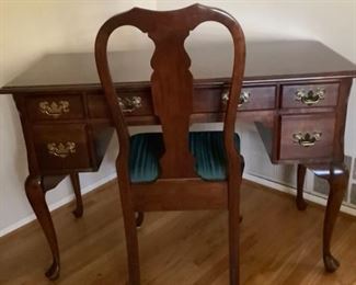 Queen Anne Desk and Chair