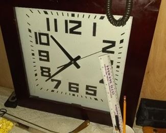 school house clock