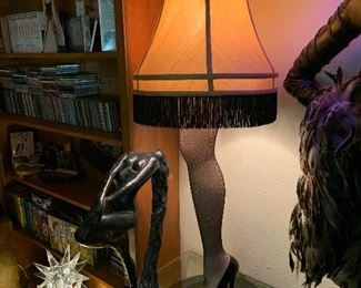 A Christmas Story leg lamp
