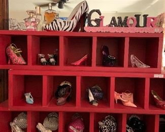 shoe figurine collection