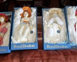 Boxed Royal Doulton Dolls with all the Paperwork