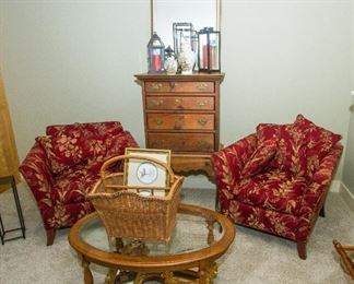 J Royale Down Spring Cushion Chairs-COMFY!!