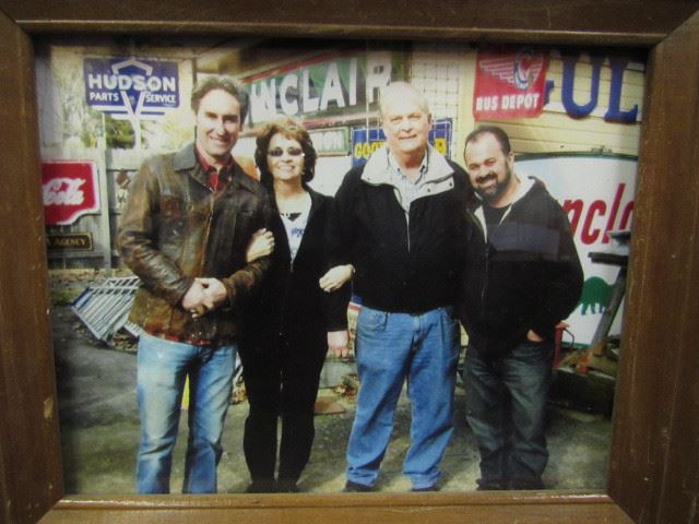 Larry & Brenda with the American Pickers