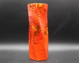 Red Ceramic Vase
