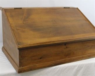 Early Schoolmaster's Slant Top/Table Desk 
