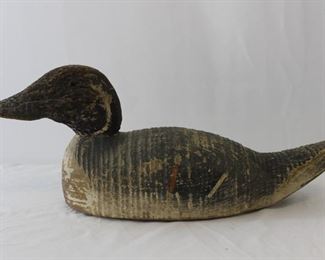 Antique Hand Carved Duck Decoy

