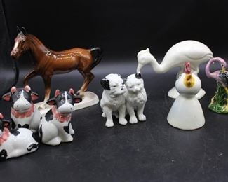 Ceramic Animal Figurines
