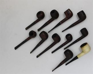 Assortment of Vintage Kaywoodie Tobacco Pipes
