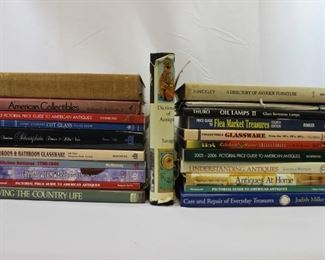 Assortment of Books on Antiques & Collectibles 
