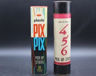 Vintage Pick Up Sticks Sets
