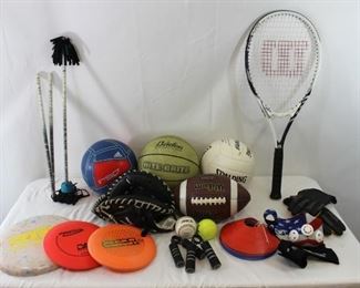 Assorted Sporting Goods
