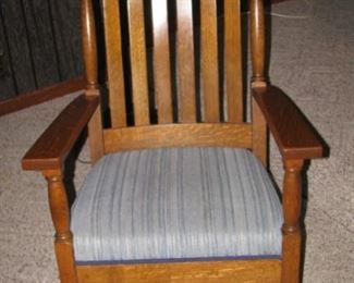 Oak rocker