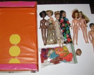 Barbies and other dolls