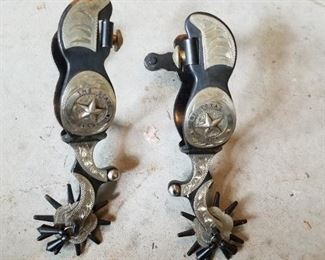 State of Texas spurs.