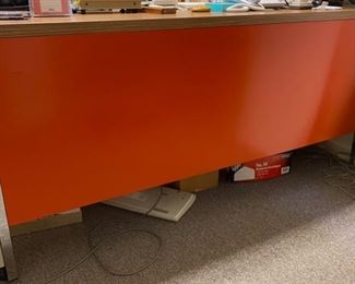 Great Midcentury Metal Desk L Shaped