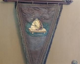 3 1800's Banners from Masonic lodge