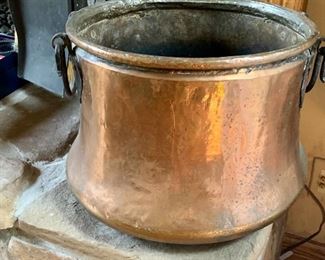 Beautiful copper pot