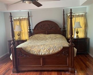 Master bedroom two night stands