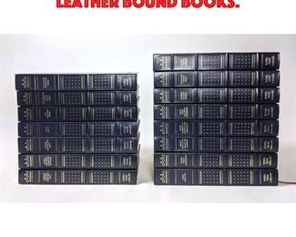 Lot 67 25pcs NOBEL PRIZE Library Leather Bound Books.