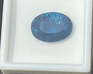 London Blue Topaz • oval cut • approx 11.25ct • 18x13mm • $129 • T8V088