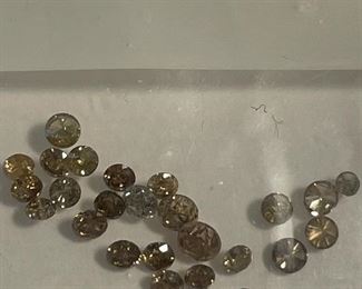 Mixed Champagne Diamonds Parcel • 1.0 total carat weight  $60.00