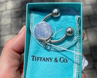 $70 Tiffany & Co key chain in original box