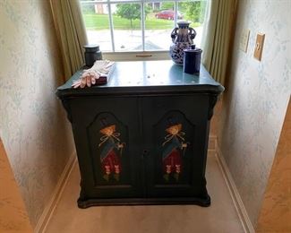 Unique painted Cabinet