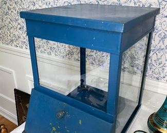 Old general store countertop sale candy/popcorn/nut dispenser box
