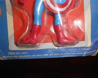 (#76) Captain America figure $12
