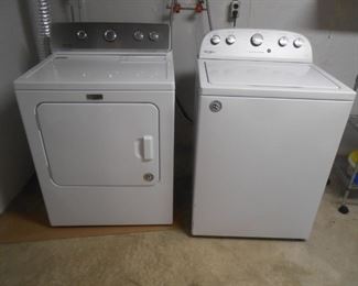 (#61-A & #62-A )Both the washer and dryer are only 1-year old!
