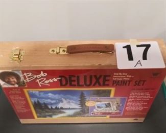 (#17-A) Bob Ross new in the box painting kit $20