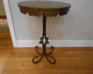 (#41) Ornate side table $40