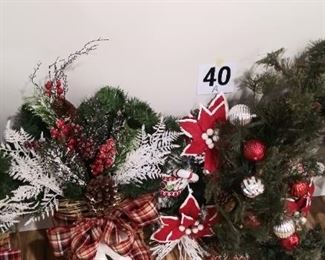 (#40-A) Wreaths $18