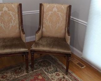(#1) (2) The Captain's chairs are 41" Tall x 25" wide