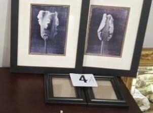 (#4-A) Picture frames $8