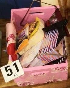 (#51-A) Pink box $12