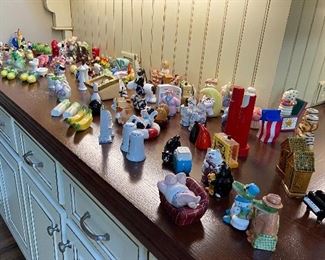Large Collection of Salt & Pepper Shakers