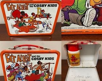 1973 Fat Albert and the Cosby Kids Lunchbox with Thermos