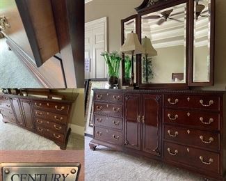 Century Dresser & Mirror 