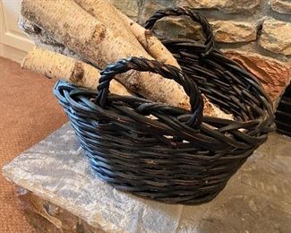 Basket with Firewood 