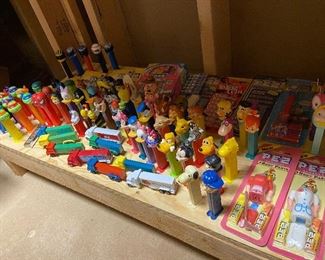 Huge Collection of Pez