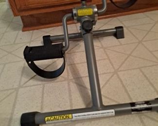 I am riding this thing right now beneath my desk.  That would explain why I am so muscular,  I know most of you have met me, and you know that ain't true!