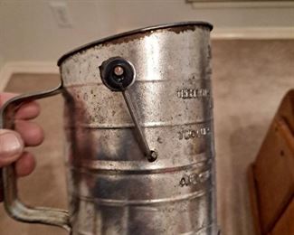 Flour Sifter...For that special woman in your life