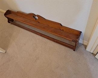 Oh wait, now that I look at the picture it IS a quilt rack.